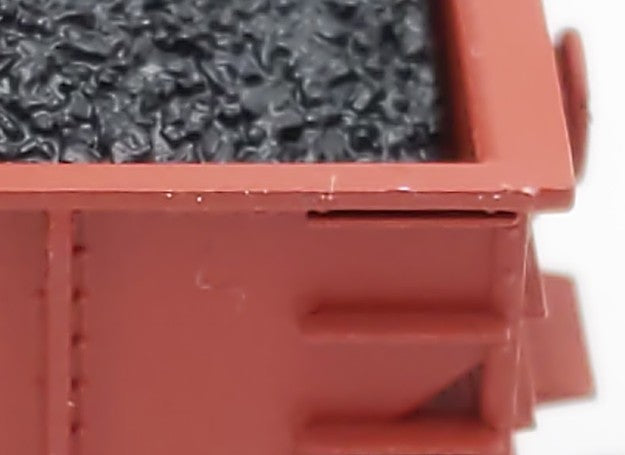 Trainworx Inc 2403-33 N Scale MP 100-Ton Quad 4-Bay Hopper Car #583154 w Coal EX/Box
