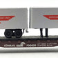 Atlas 3753 N Scale Conrail Flat Car w/ American President Lines Trailers VG/Box