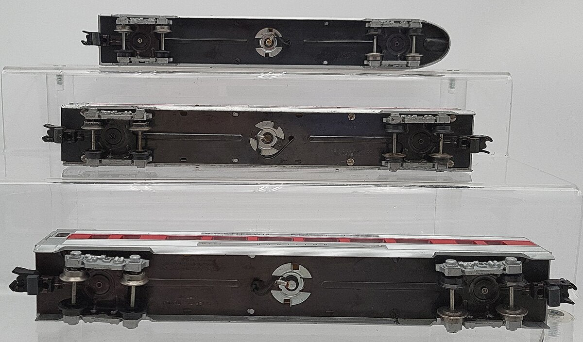 American Flyer 5683RH Vintage S AT&SF Chief Passenger Cars: 961, 962, 963 [3] VG