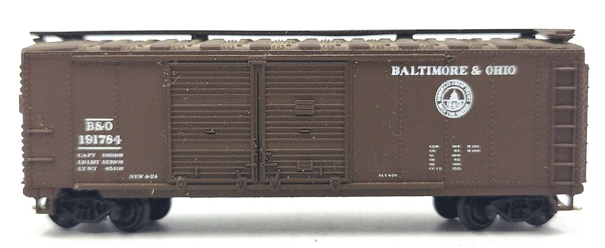 Roco 28708 N Scale B&O Boxcar #191784 LN