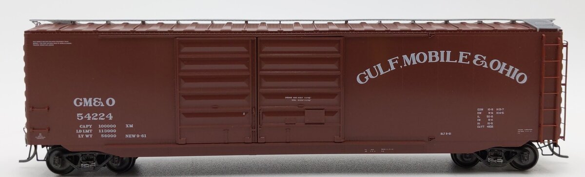 Kadee 6719 HO Scale Gulf, Mobile & Ohio 50' PS-1 Boxcar #54224 EX/Box