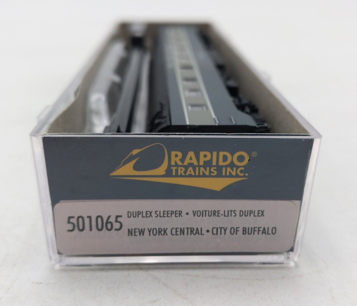 Rapido Trains 501065 N New York Central "City Of Buffalo" Duplex Sleeper #10309 LN/Box