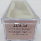 Trainworx Inc. 2403-34 N Scale MP 100-Ton Quad 4-Bay Hopper Car #583202 w Coal LN/Box