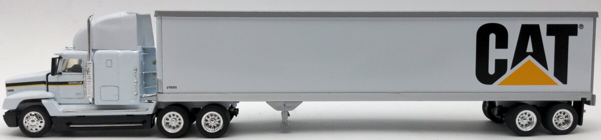 Tonkin 1:87 Scale Diecast CAT Semi-Truck & Trailer NEW