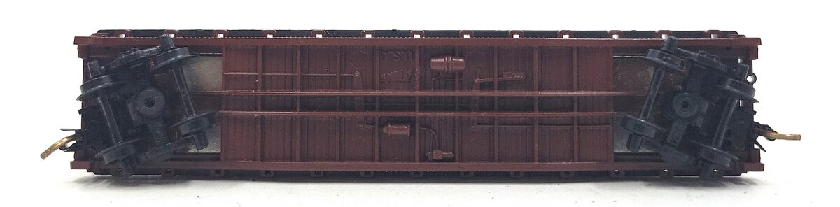Atlas 3777 N Scale CP Rail Flat Car w/ 40' Trailer #598301 EX/Box