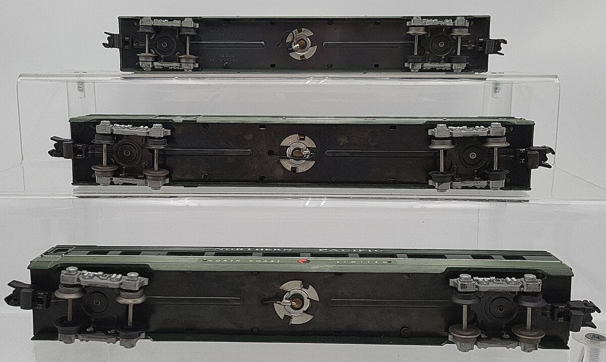 American Flyer Vintage S Scale NP North Coast Limited Passenger Cars [3] VG