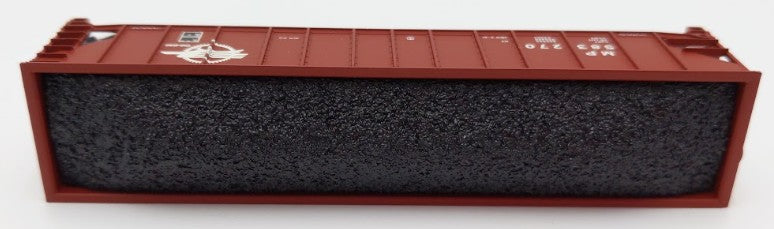 Trainworx Inc. 2403-36 N Scale MP 100-Ton Quad 4-Bay Hopper Car #583270 w Coal EX/Box