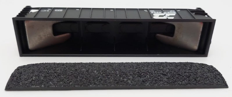 Trainworx Inc 2411-13 N Burlington Northern 100-Ton 4-Bay Hopper #513922 w Coal LN/Box