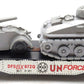 Marx Trains 7331-1 Flatcar w/ U.S. Army Trucks Load EX