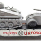Marx Trains 7331-1 Flatcar w/ U.S. Army Trucks Load EX