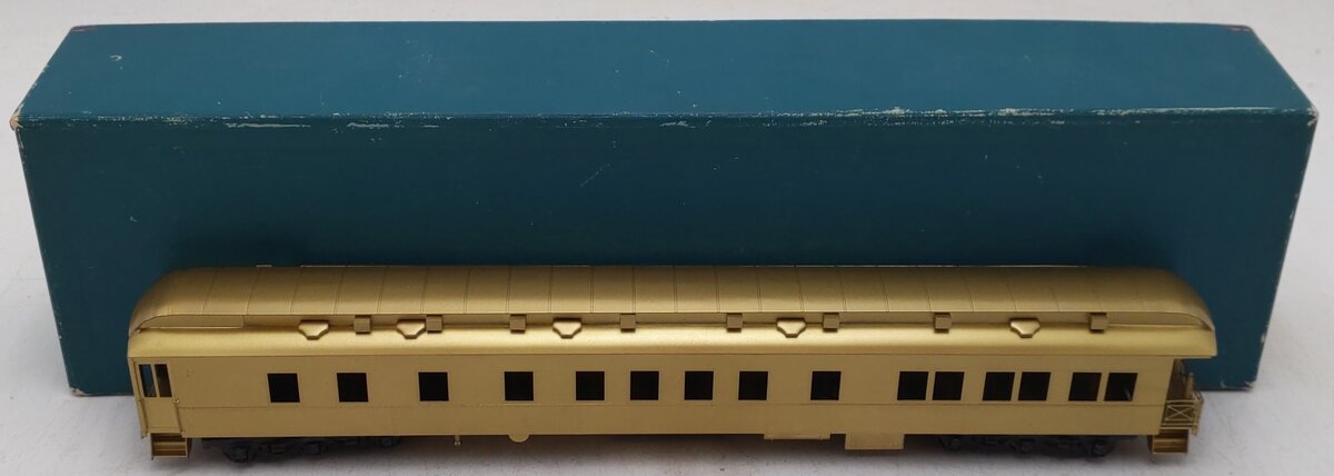 Lambert 803 HO Brass Observation Passenger Car - unpainted EX/Box