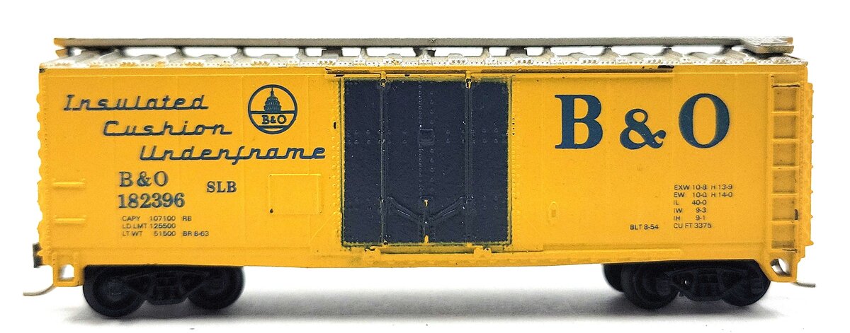 Atlas 3319 N Scale Baltimore & Ohio 40' Standard Boxcar #182396 LN/Box