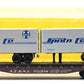 Atlas 3745 N Scale Santa Fe Piggyback Flatcar w/Trailers #92308 EX/Box