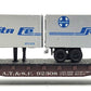 Atlas 3745 N Scale Santa Fe Piggyback Flatcar w/Trailers #92308 EX/Box