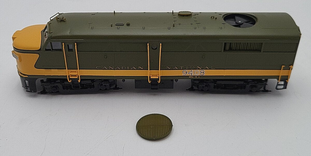 Life Like 8396 HO Scale Canadian National Diesel Locomotive #9408 EX