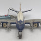 Nomura Vintage Tinplate United DC-7 Mainliner Battery Operated Toy VG