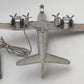 Nomura Vintage Tinplate United DC-7 Mainliner Battery Operated Toy VG