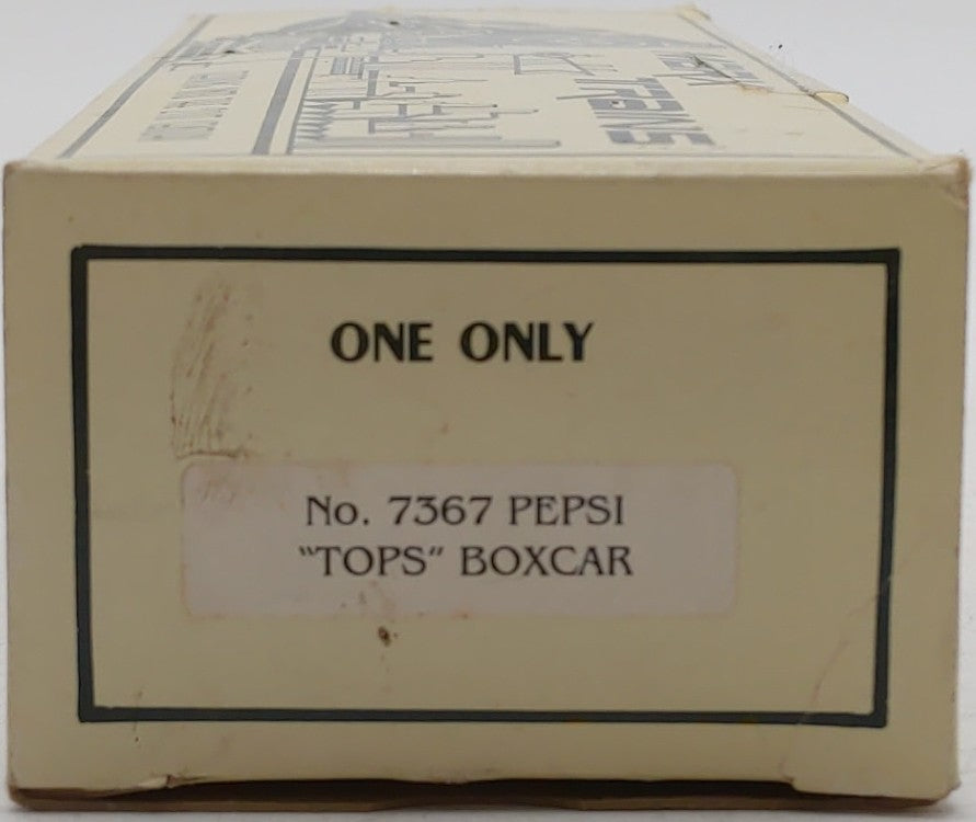 Marx 7367 Vintage O Tinplate Pepsi-Cola Boxcar LN/Box