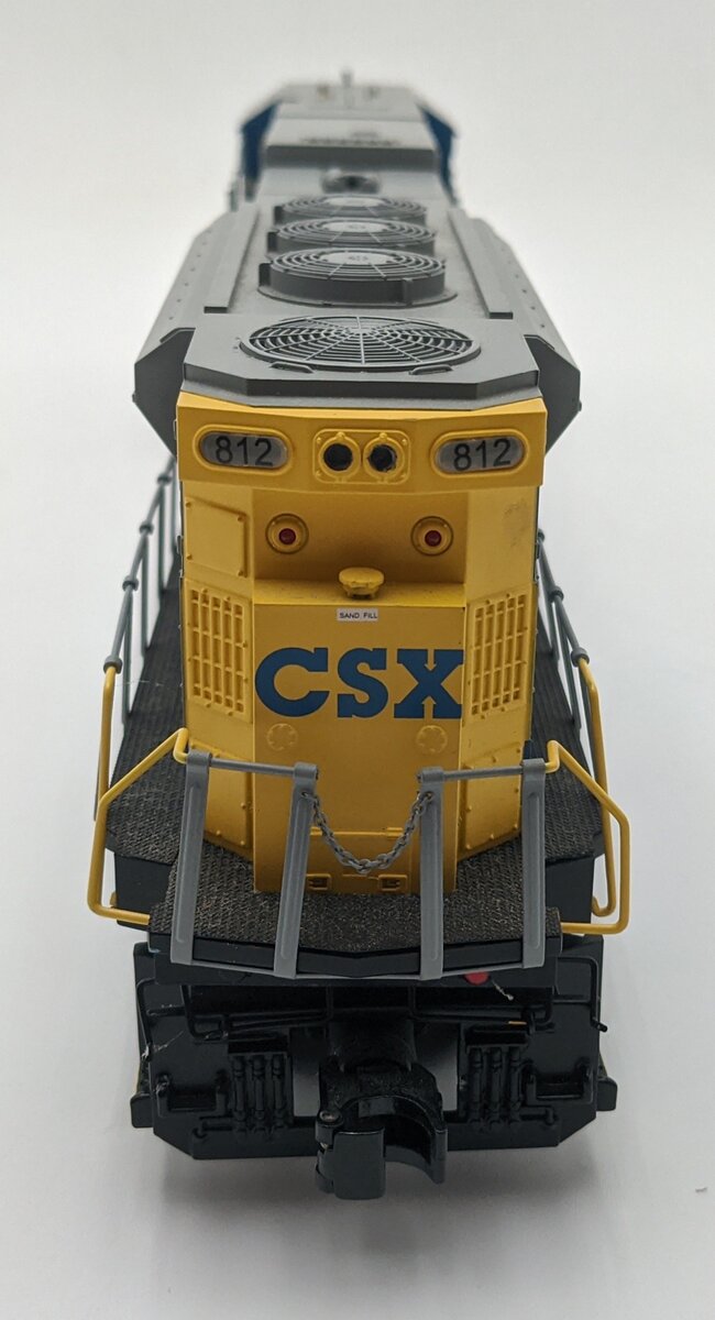 MTH 20-2473-1 O Gauge CSX SD80 Diesel Engine #812 w/PS2 EX