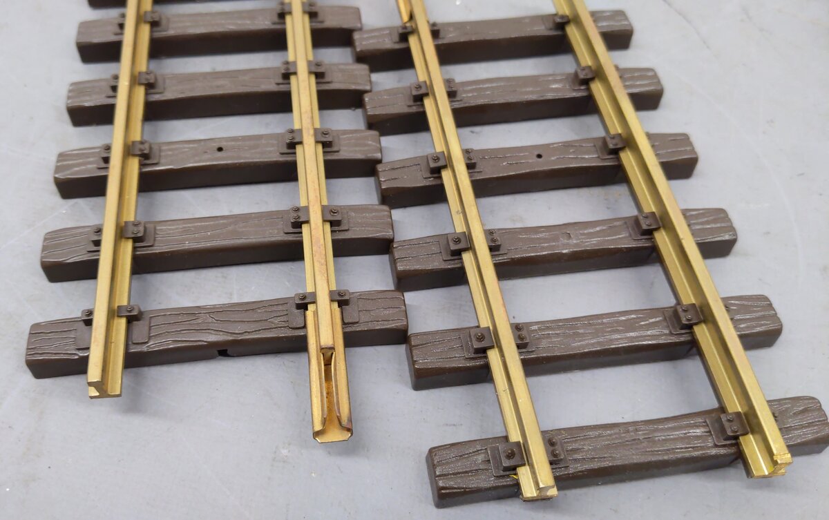 Lehmann Assorted G Scale Straight Track Sections [8] EX