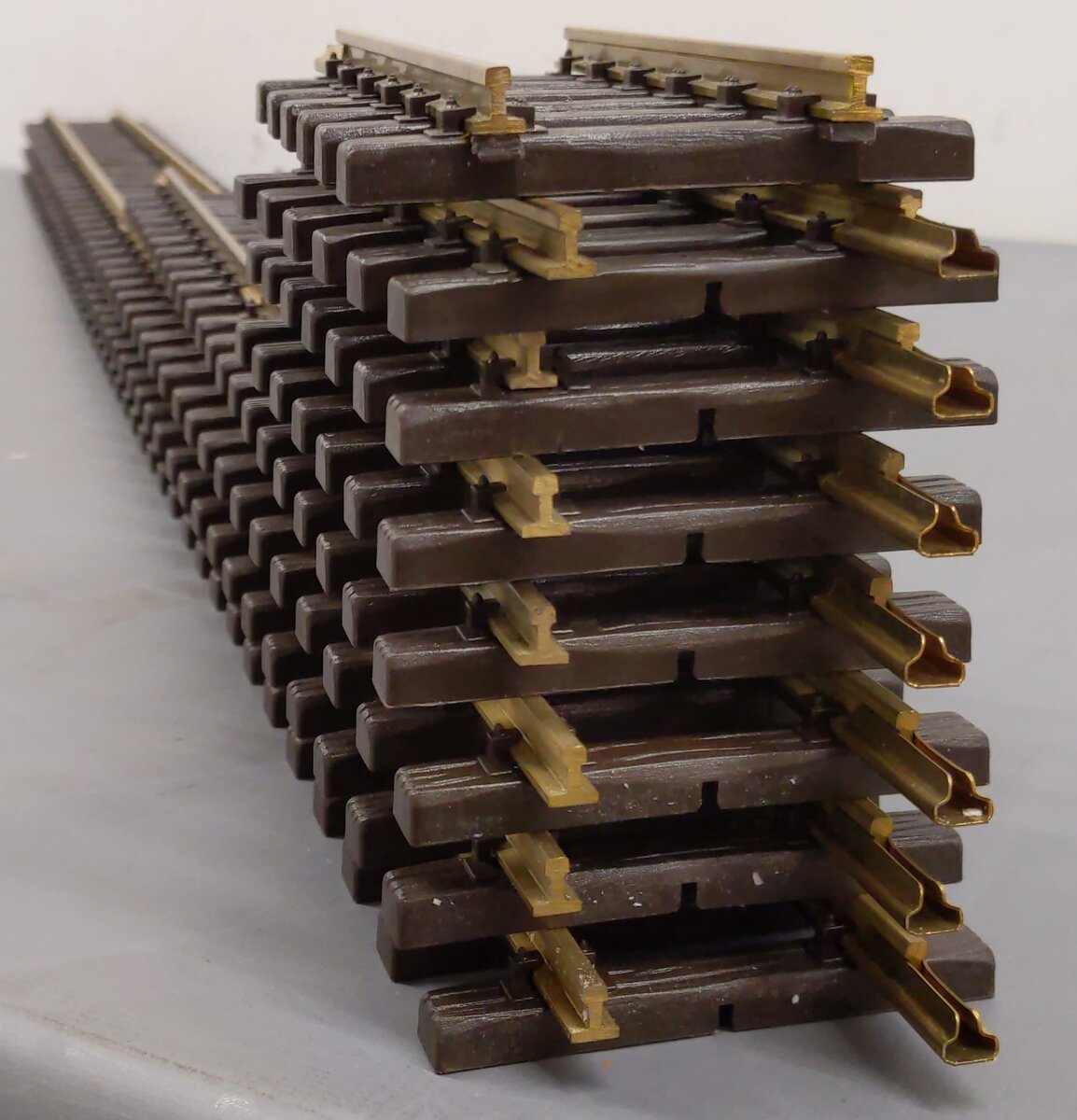 Lehmann Assorted G Scale Straight Track Sections [8] EX