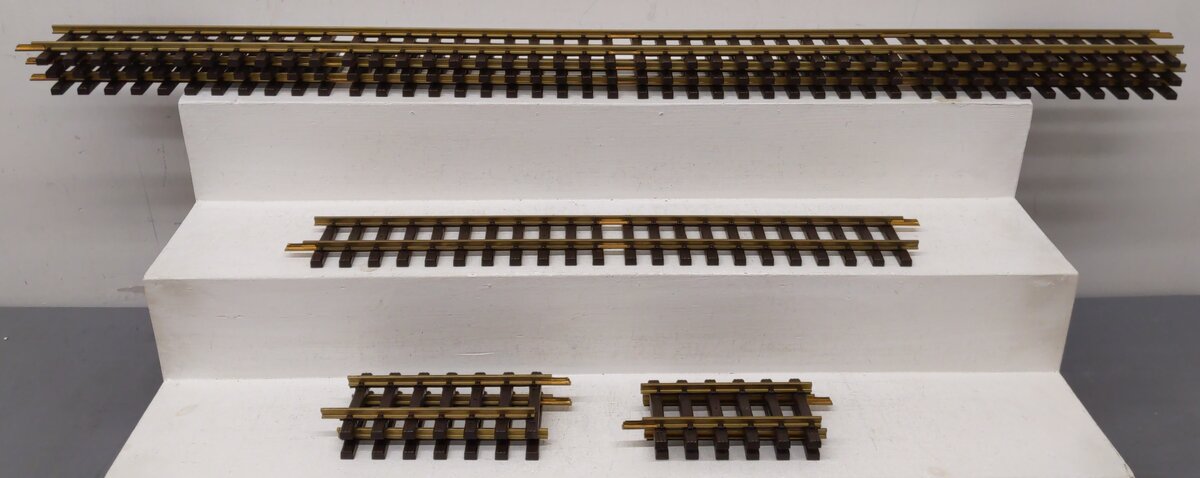 Lehmann Assorted G Scale Straight Track Sections [8] EX