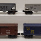 Lionel & K-Line O Gauge Freight Cars: 6-36250, 16232, 6176, K-6212 [4] EX