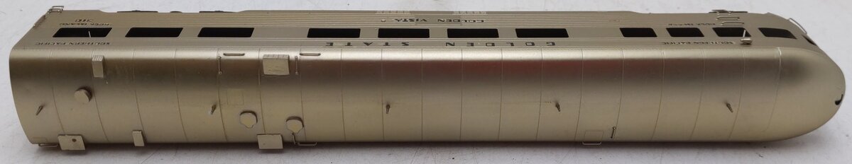Soho HO Scale Nickel Plated Brass Southern Pacific 77' Diner-Observati/Box