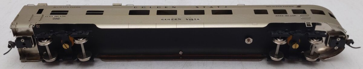 Soho HO Scale Nickel Plated Brass Southern Pacific 77' Diner-Observati/Box