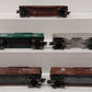 Lionel & K-Line O Gauge Freight Cars: 6-9704, 6-16238, 6-16617, 6-9302 [5] VG