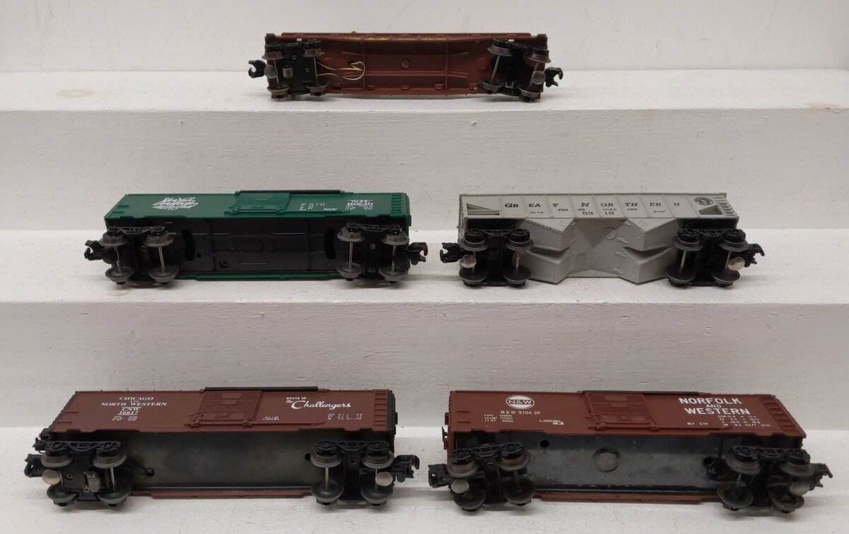 Lionel & K-Line O Gauge Freight Cars: 6-9704, 6-16238, 6-16617, 6-9302 [5] VG