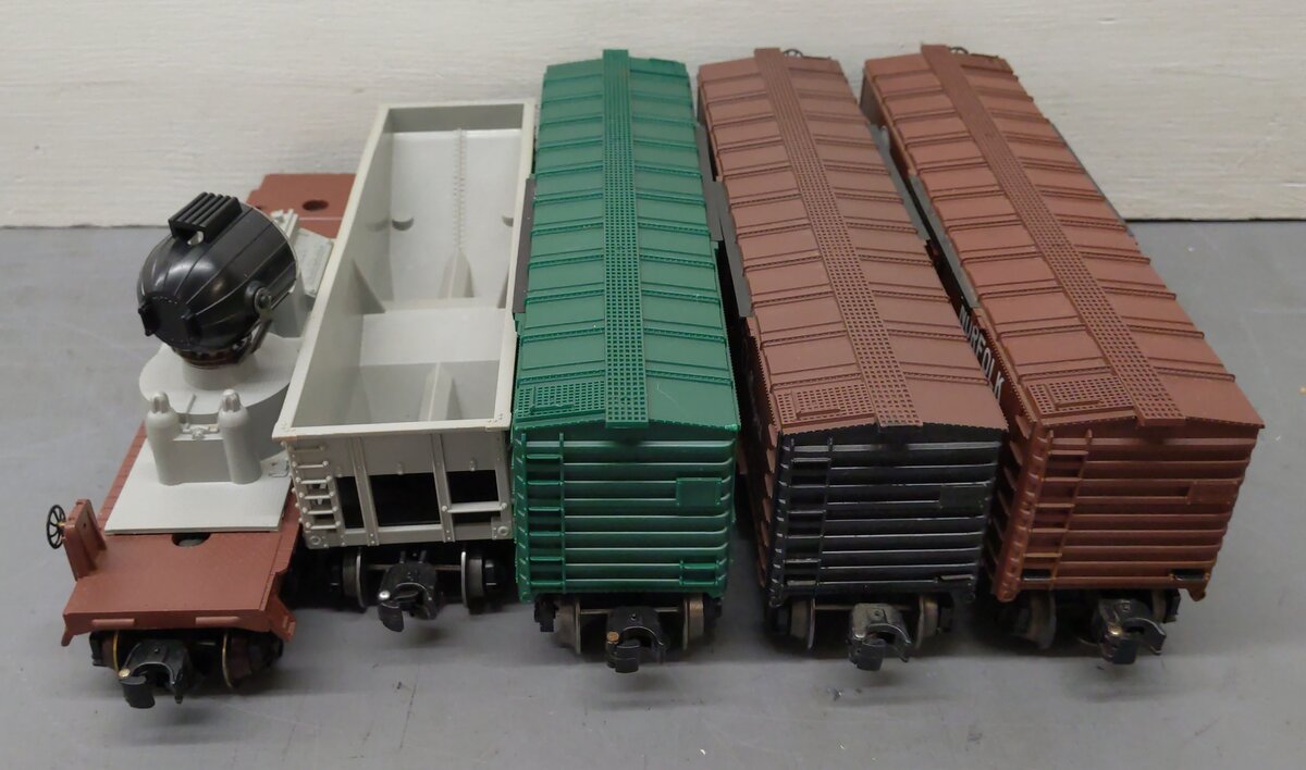 Lionel & K-Line O Gauge Freight Cars: 6-9704, 6-16238, 6-16617, 6-9302 [5] VG