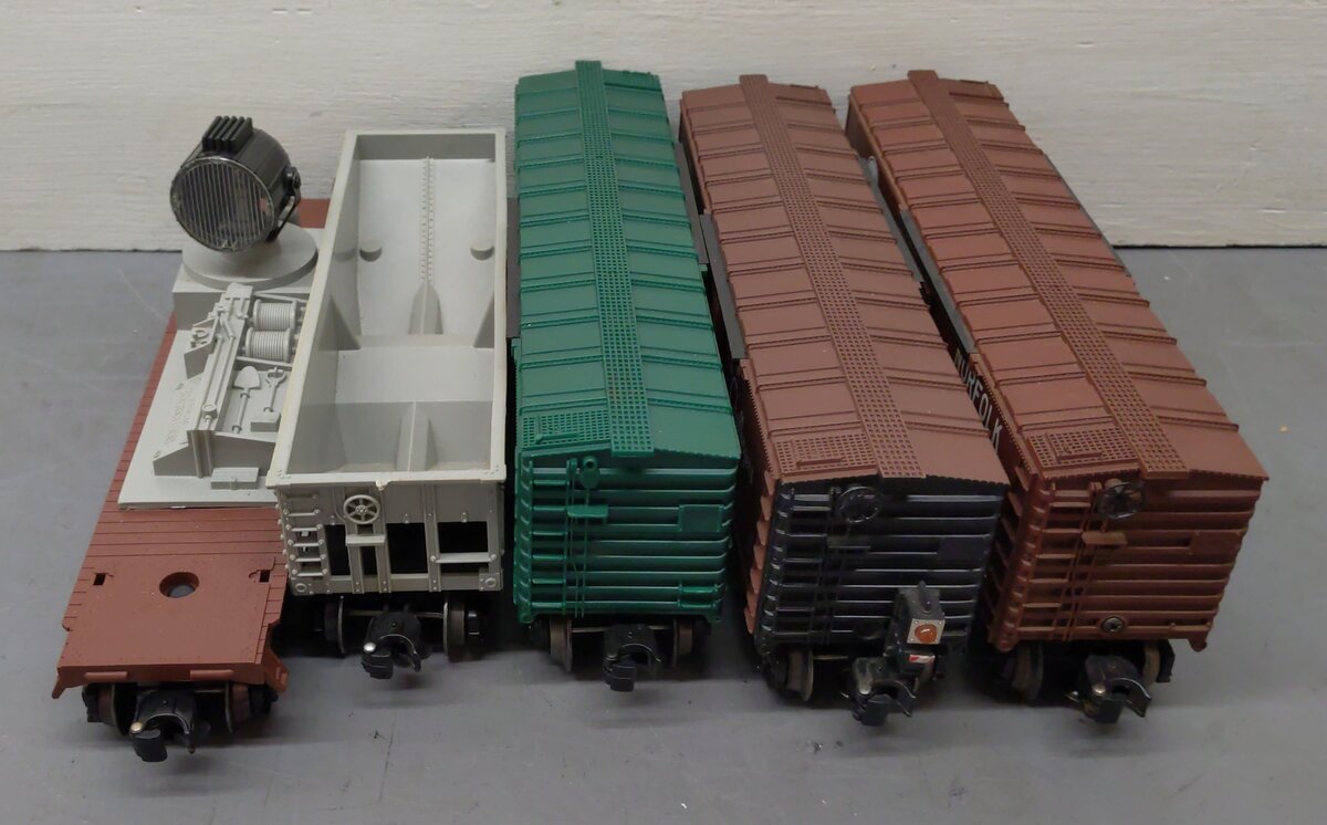Lionel & K-Line O Gauge Freight Cars: 6-9704, 6-16238, 6-16617, 6-9302 [5] VG