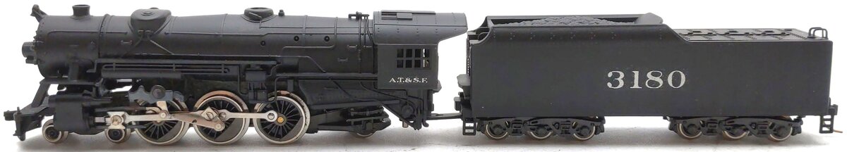 Rivarossi 9139 N Atchison, Topeka & Santa Fe 4-6-2 Steam Locomotive w/ Tender LN/Box