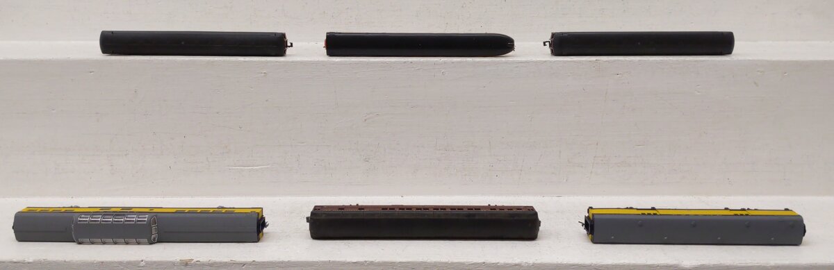 Lima & Other HO Scale Assorted Passenger Cars [6] EX