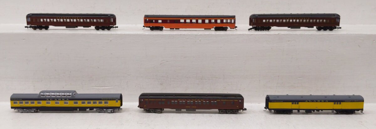 Lima & Other HO Scale Assorted Passenger Cars [6] EX