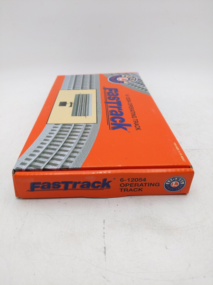 Lionel 6-12054 O Gauge FasTrack Operating Track Section EX/Box