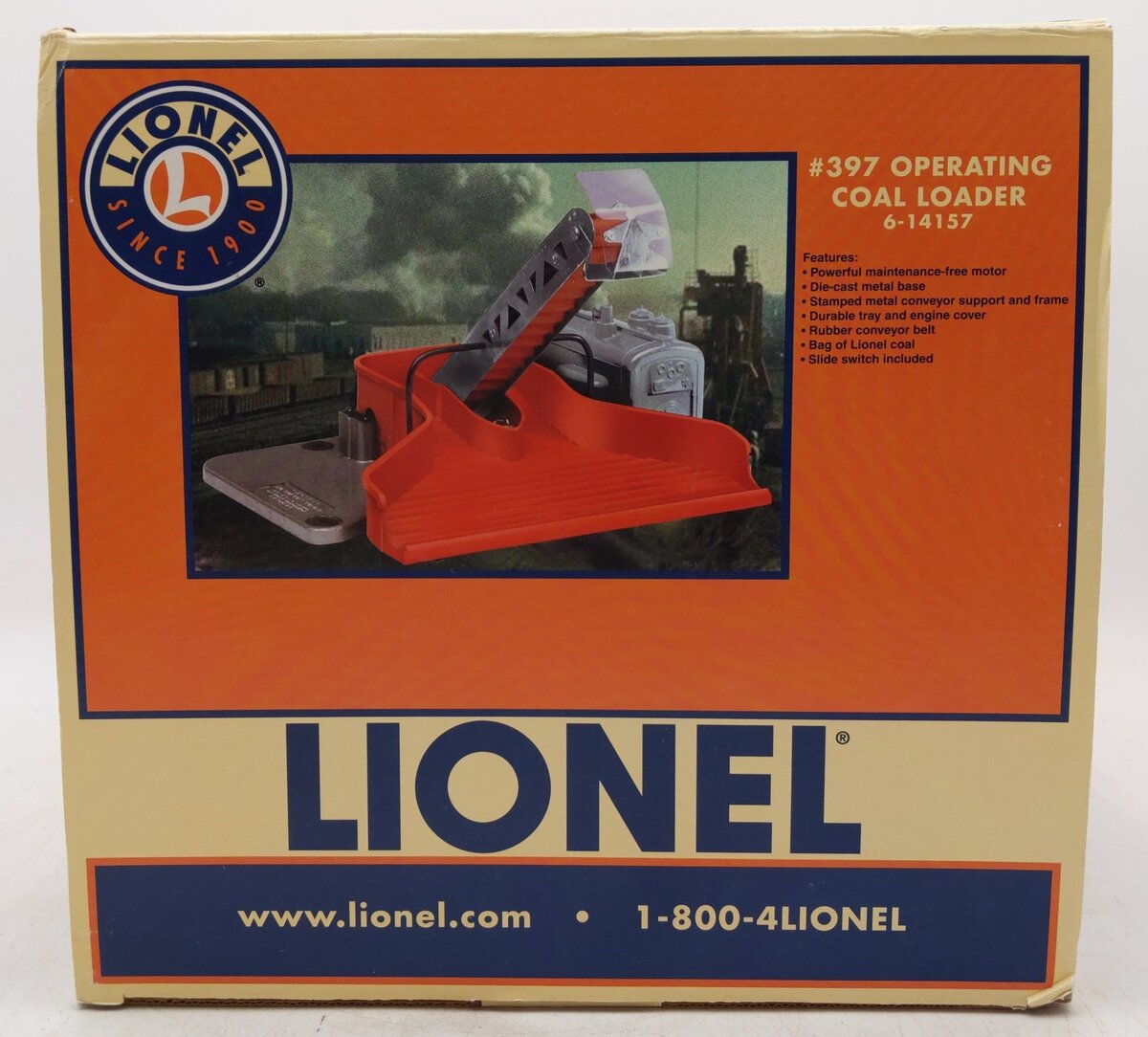 Lionel 6-14157 O Gauge #397 Operating Coal Loader EX/Box