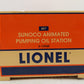 Lionel 6-12945 O Gauge Sunoco Animated Pumping Station #457 EX/Box