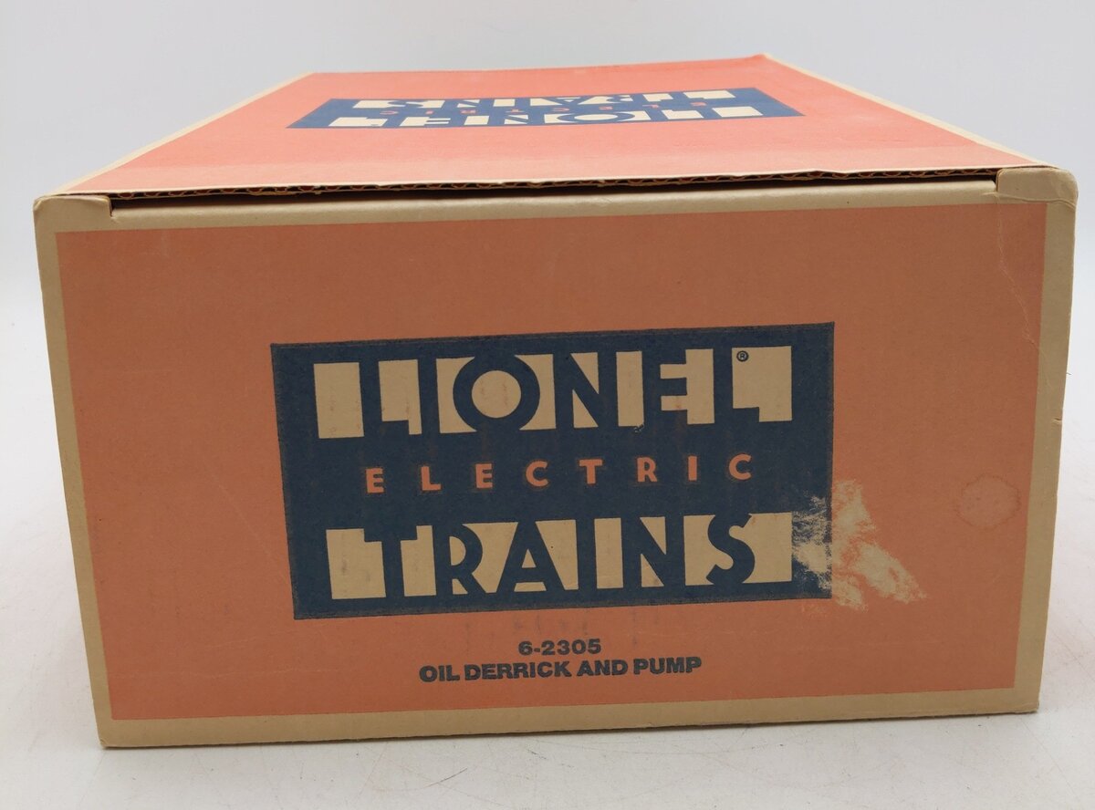 Lionel 6-2305 O Gauge Getty Operating Oil Derrick And Pump EX/Box