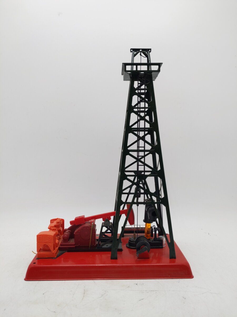 Lionel 6-2305 O Gauge Getty Operating Oil Derrick And Pump EX/Box