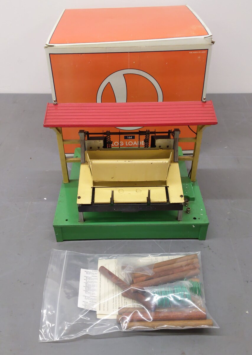 Lionel 6-12915 O 164 Operating Log Loader EX/Box