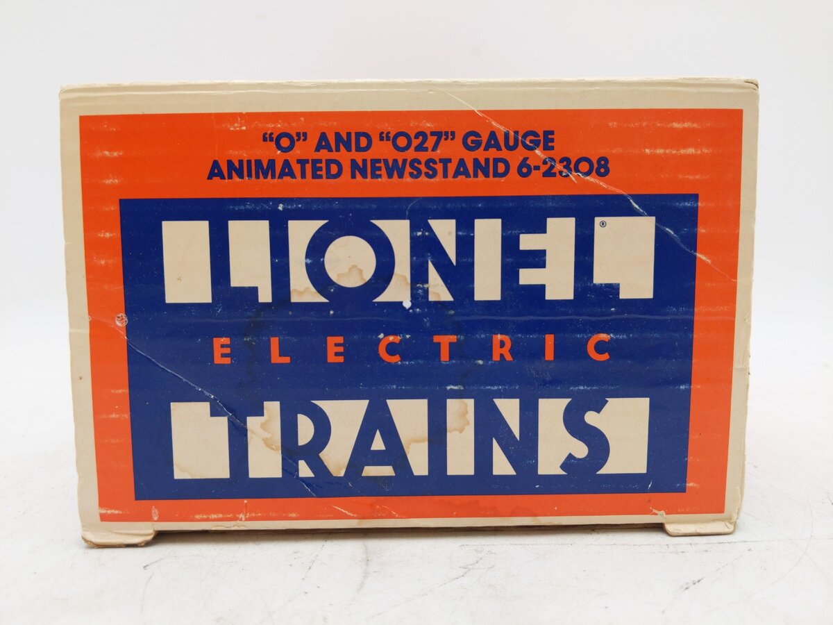 Lionel 6-2308 O Gauge Animated News Stand EX/Box