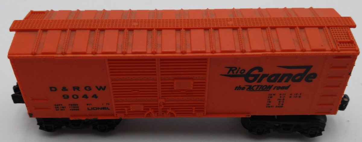 Lionel 6-9044 O Gauge Denver & Rio Grande Western Small Boxcar EX
