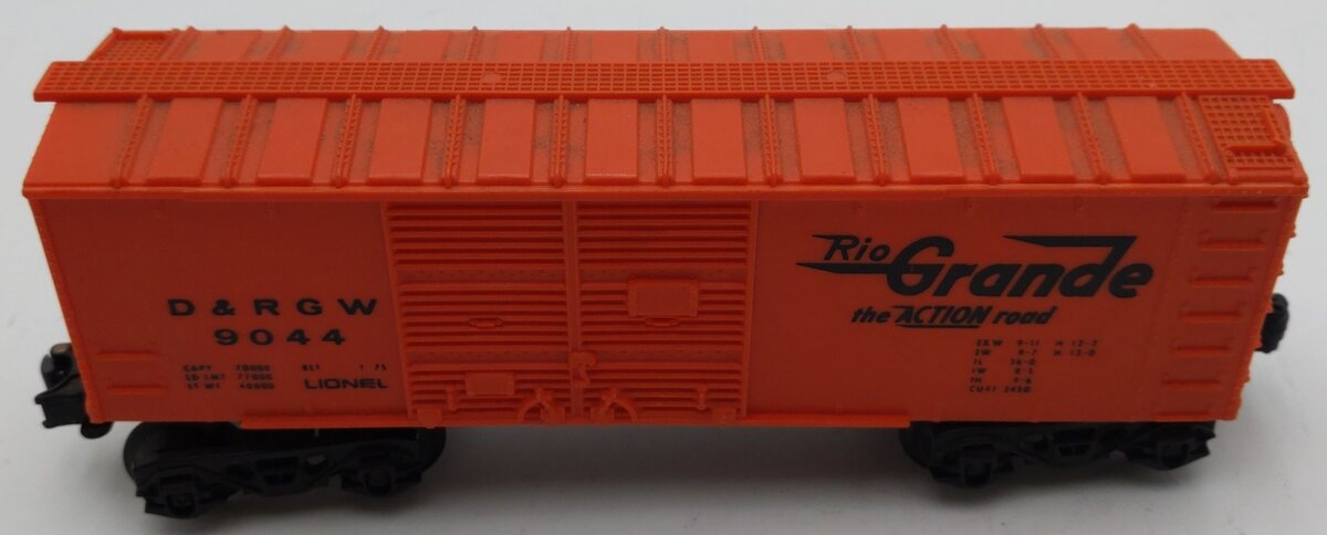 Lionel 6-9044 O Gauge Denver & Rio Grande Western Small Boxcar EX
