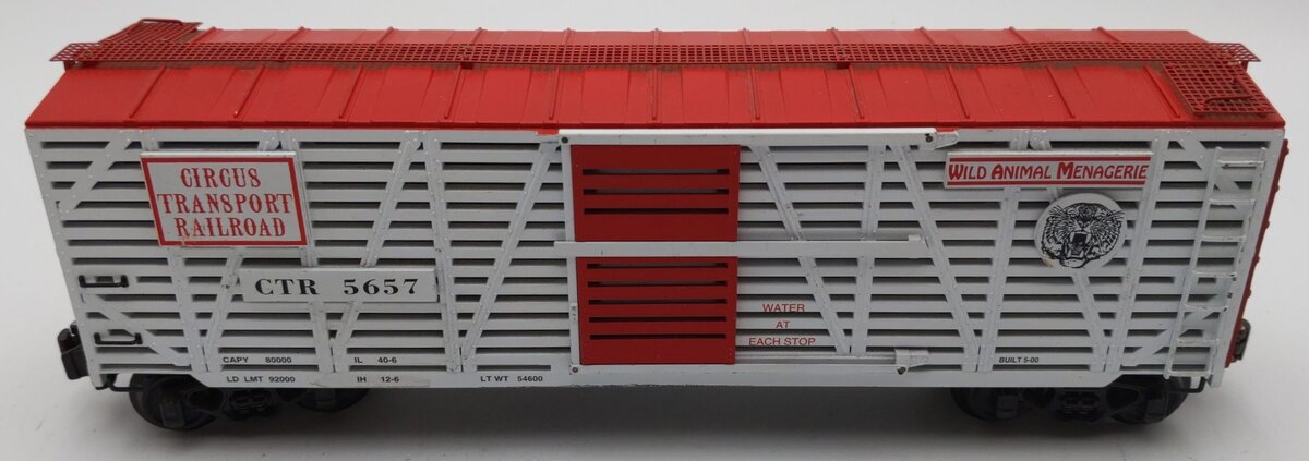 K-Line K763-5301 O Gauge Circus Transport Stock Car #5657 EX