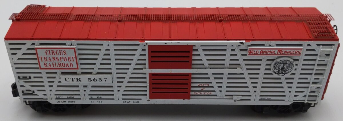K-Line K763-5301 O Gauge Circus Transport Stock Car #5657 EX