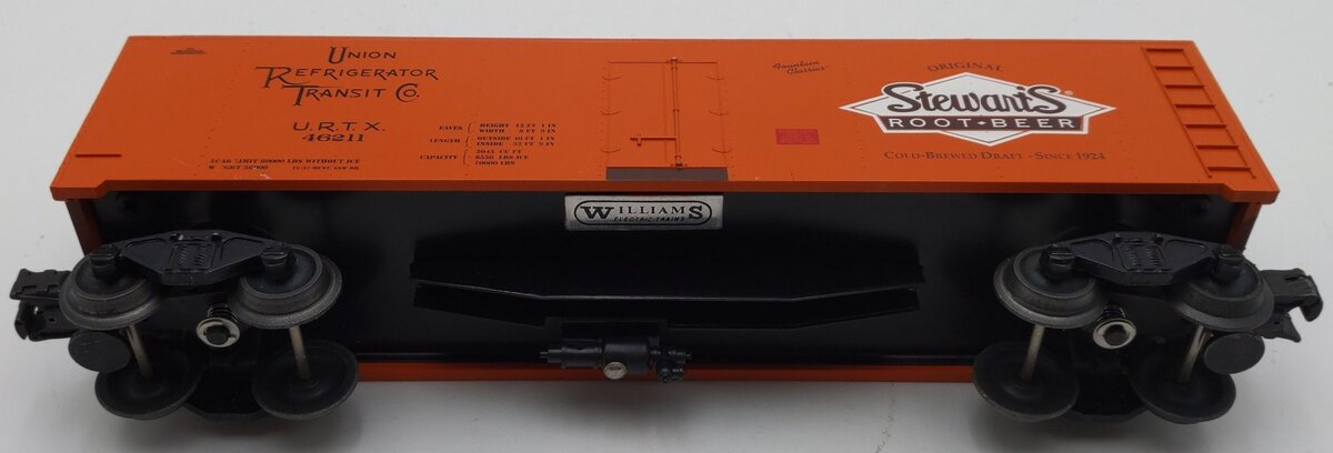 Williams WAL3264 O Gauge Stewart's Root Beer Refrigerator Car #46211 EX