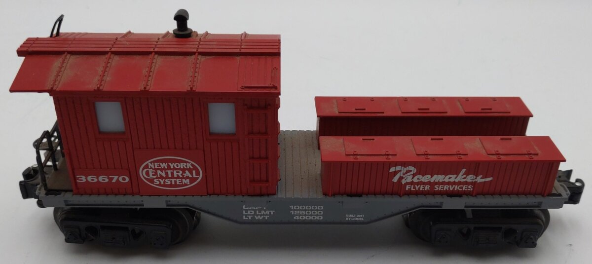 Lionel 6-36670 O Gauge New York Central Pacemaker Caboose EX