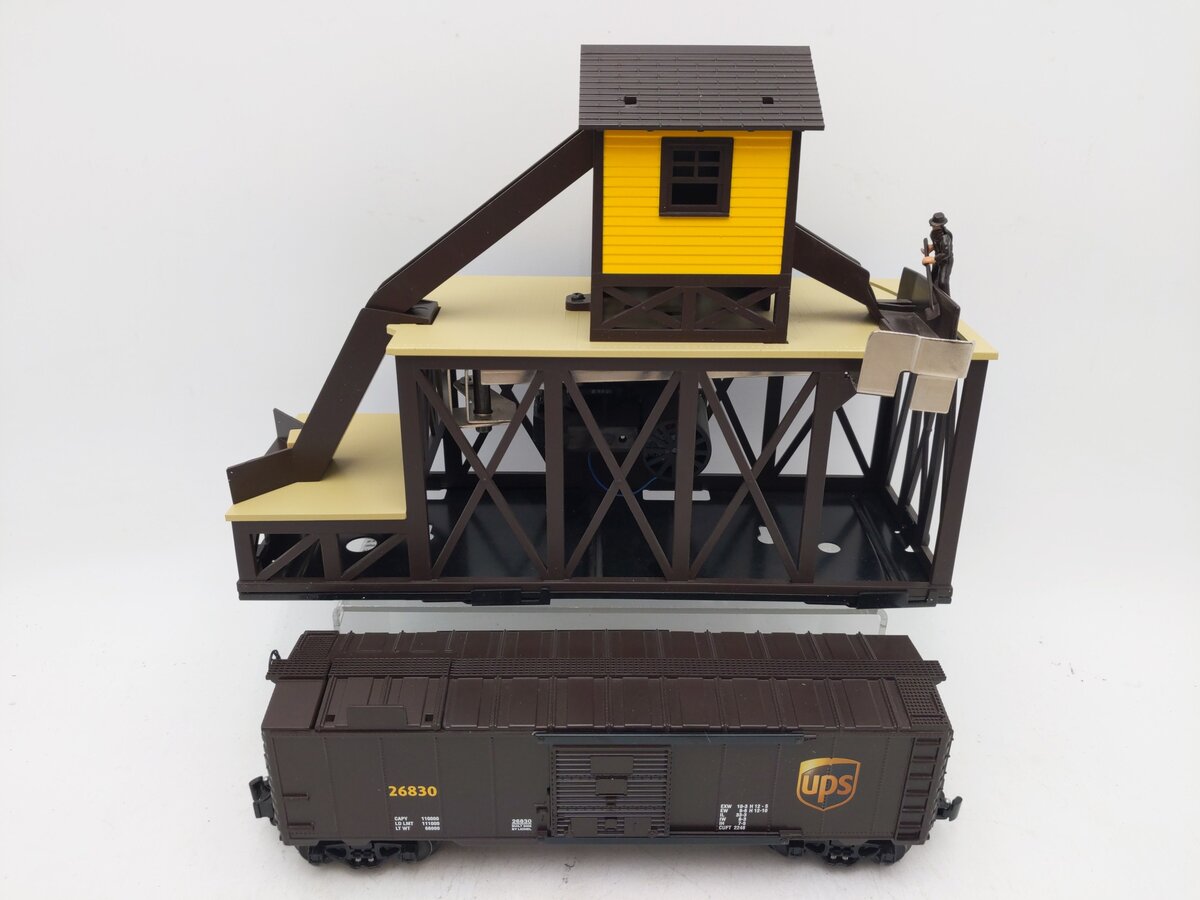 Lionel 6-34194 UPS Operating Packaging Station EX/Box